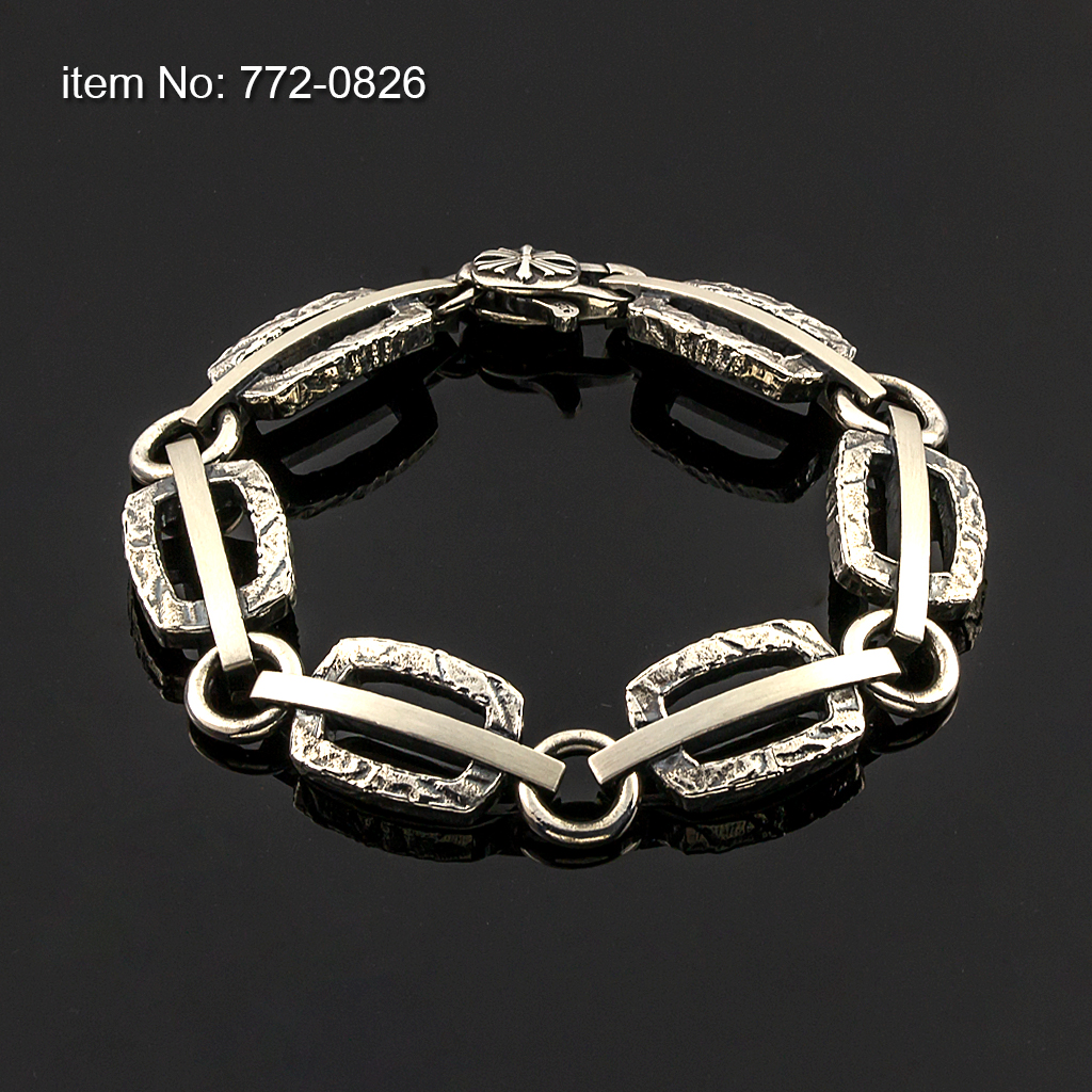 Sterling Silver Link Bracelet